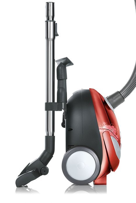 Dirt Devil Tattoo Crimson Bouquet Bagged Canister Vacuum, SD30040BB - Corded