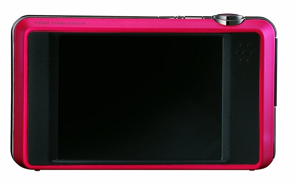 GE E1486TW 14MP Digital Camera with 8X Optical Zoom and 3.0-Inch Touch Panel LCD with Auto Brightness (Red) N5