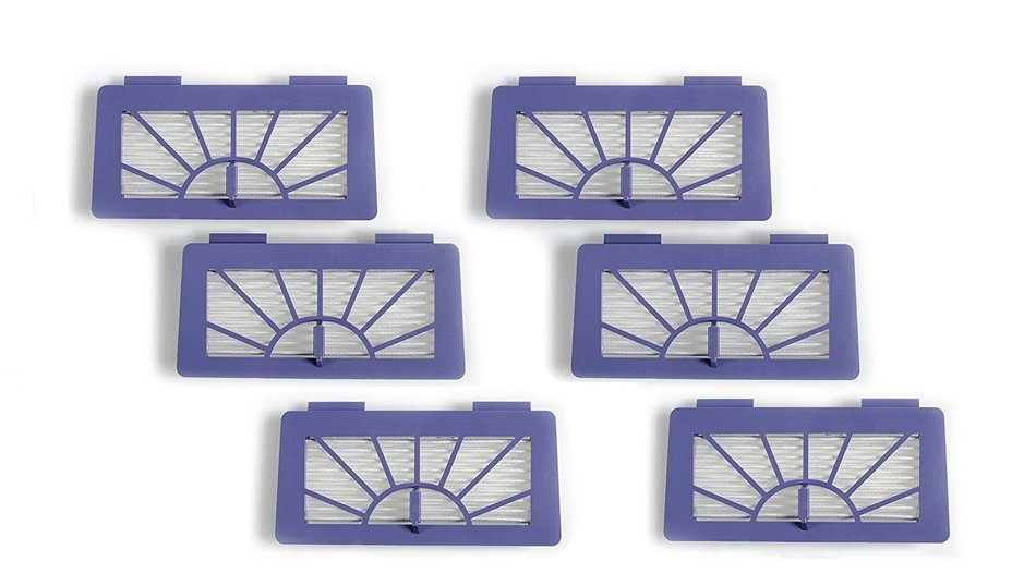 Neato High Performance Filter for Neato XV Series Robot Vacuums, 6-Pack