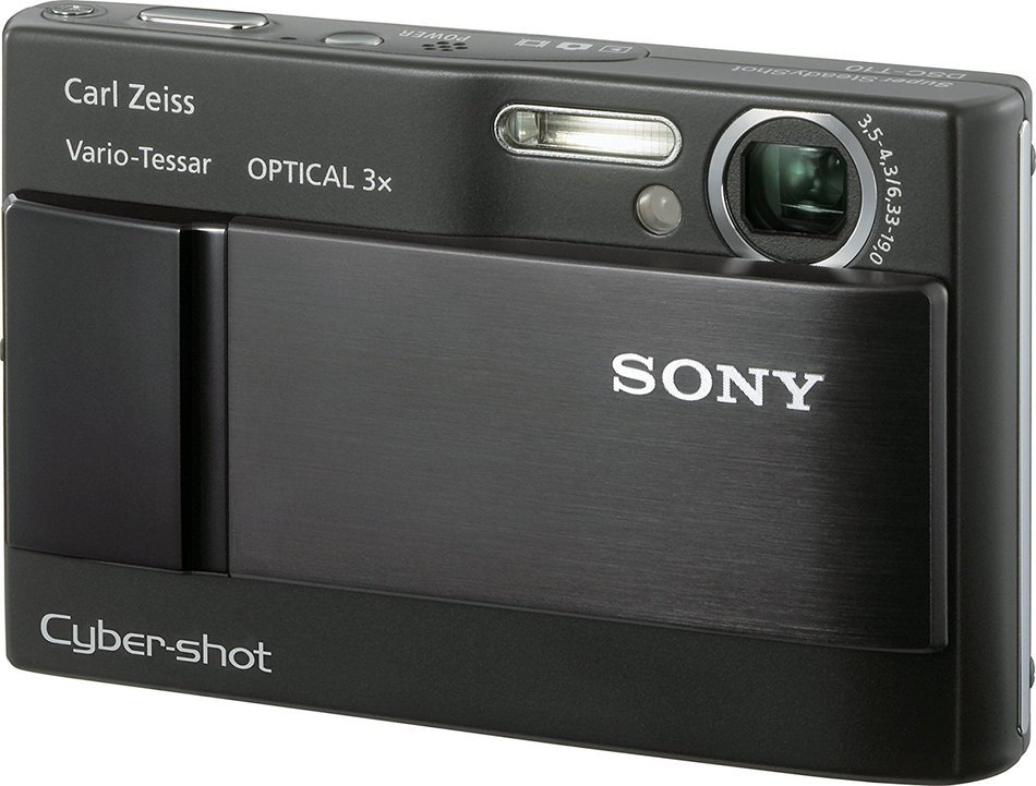 Sony Cybershot DSC-T10 7.2MP Digital Camera with 3x Optical Steady Shot Zoom (Silver) N20