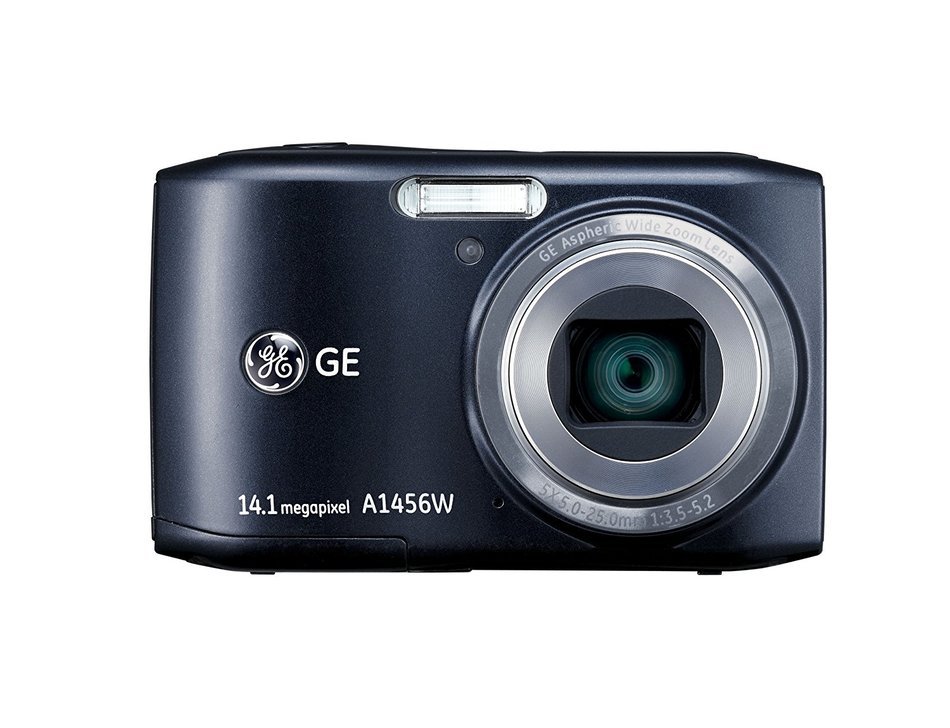 GE Smart A1456W-BK 14 MP with 5 x Optical Zoom Digital Camera, Black N3