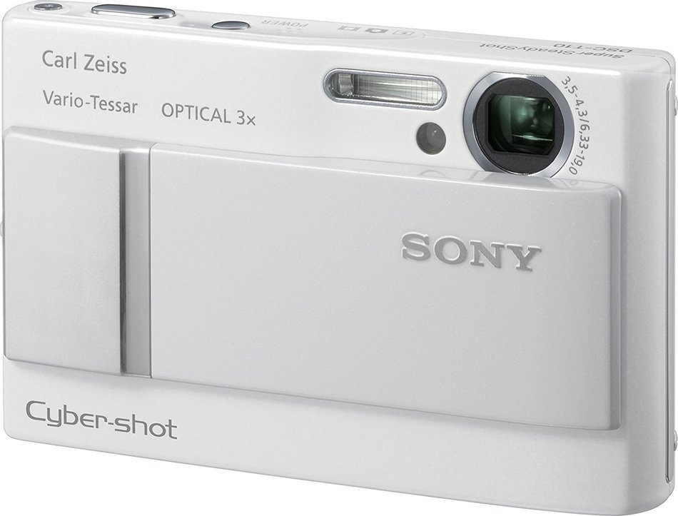 Sony Cybershot DSC-T10 7.2MP Digital Camera with 3x Optical Steady Shot Zoom (Silver) N22