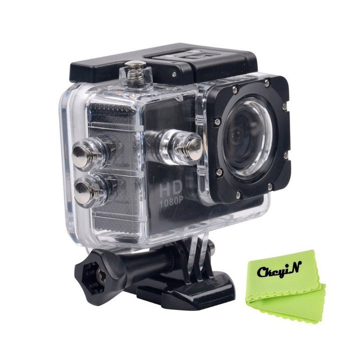 Ckeyin &reg; Outdoor Sports Edition Video Camera Action Cam 1080p Full HD with 2.0 Inch LCD Display with Waterproof... N2