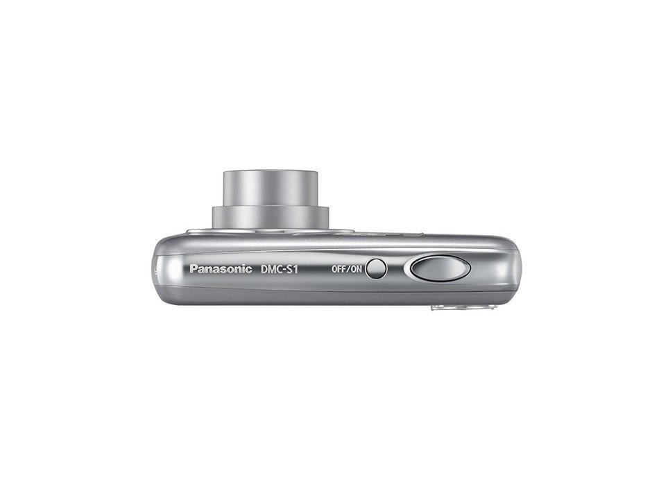 Panasonic Lumix DMC-S1 12.1 MP Digital Camera with 4x Optical Image Stabilized Zoom with 2.7-Inch LCD (Silver) N8