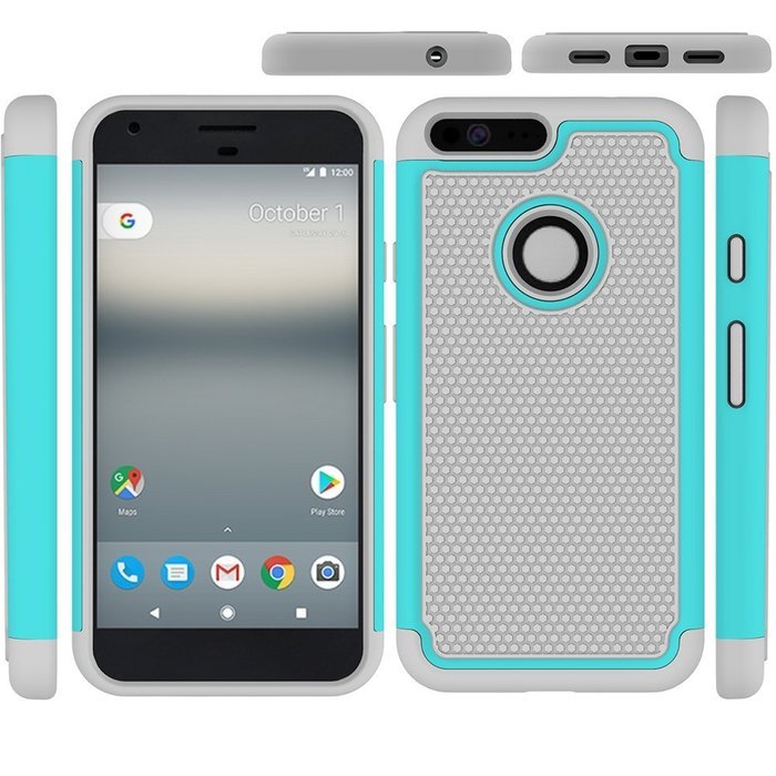 Google Pixel Case, Asstar Dual Layer Hybrid Defender Protective Shock Absorption Impact Resist Rugged Shell Armor... N3