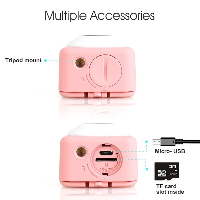 Sumsonic COCA+ Mini Lifestyle Action Camera HD 1080p Digital Video Camcorder with Smart Remote, WI-FI, Magnetic... N20