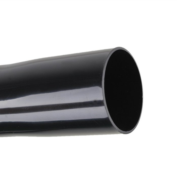 Black Plastic Vacuum Cleaner Attachment 45cm Vacuum Extension Tube Pipe Hose Tool Pack of 2