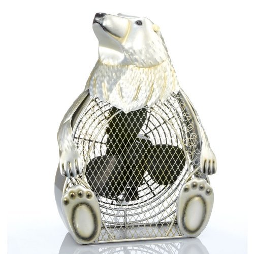 Deco Breeze Polar Bear Figurine Fan N2