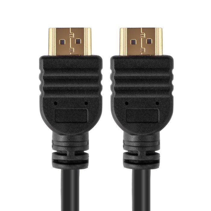 TNP High Speed HDMI Cable (3 FT) Black - HDMI A Male to A Male Connector Cord Wire Supports 1080P For HD TV Projector... N2