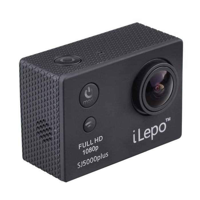 Waterproof Multi-Function 2.0" LCD Sport Action 1080P HD Camcorder Camera w/ Wi-Fi - Black N9