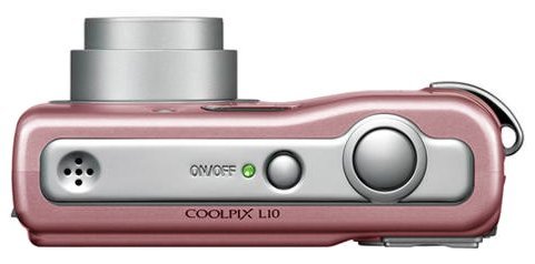 Nikon Coolpix L10 5.0MP 3x Zoom Digital Camera (Pink) N2