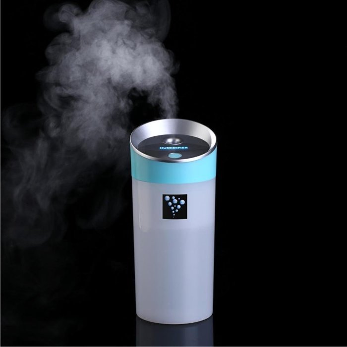 Ecosin Car Family expenses Anion Humidifier Air Purifier Freshener With USB Interface (White) N3