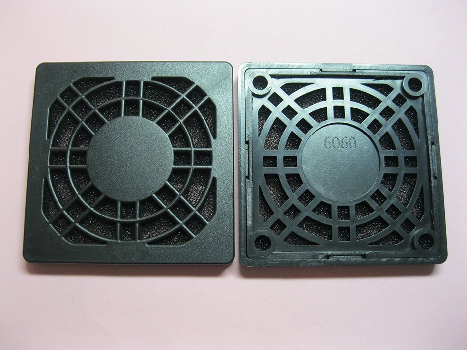 8 pcs Black Dustproof Dust Filter Used for 60x60mm DC Fan 60mm 6cm Skywalking N3