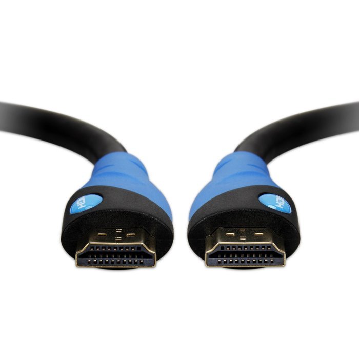POLOK HDMI Cable 6.5 ft Prime High Speed 1080P, 3D, HDMI 1.4, HD TV, DVD, Notebook, Xbox 360, PS3, Blu-ray, 24K... N17