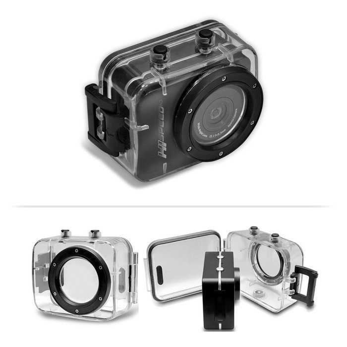 Pyle PSCHD60GR Hi-Speed HD Action Camera 1080P Hi-Res Digital Camera / Camcorder with Full HD Video, 12.0 Mega... N4