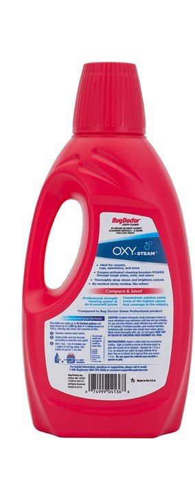 Rug Doctor Oxy-Steam 2X Carpet Cleaner, 40-Ounce