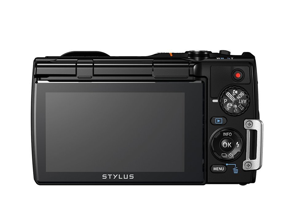 Olympus Stylus TG-850 IHS 16 MP Digital Camera (White) - International Version N34