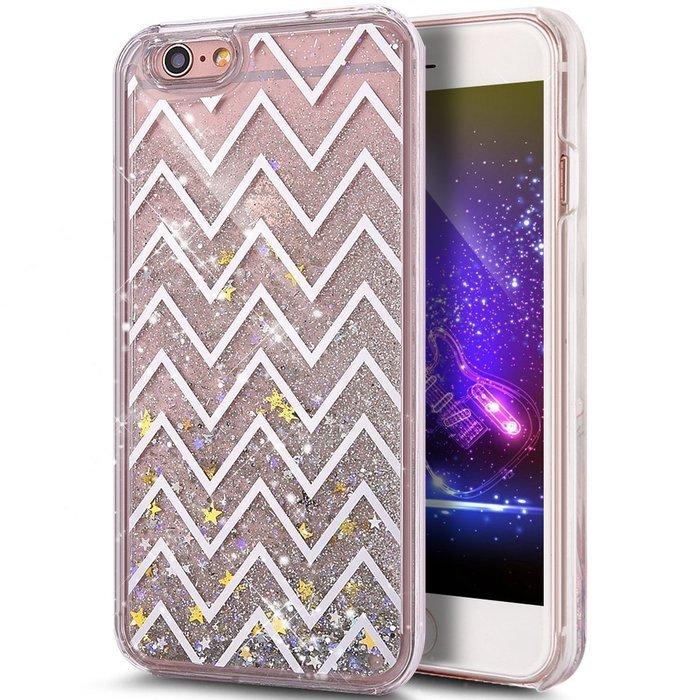 iPhone 6S Plus Case,iPhone 6 Plus Case,ikasus iPhone 6S/6 Plus [Liquid Glitter] Case,Flowing Liquid Quicksand... N2