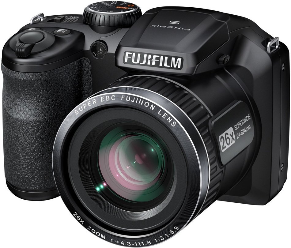 FinePix S4600 16MP Compact Camera 26X Optical Zoom 3" LCD (Black) N2
