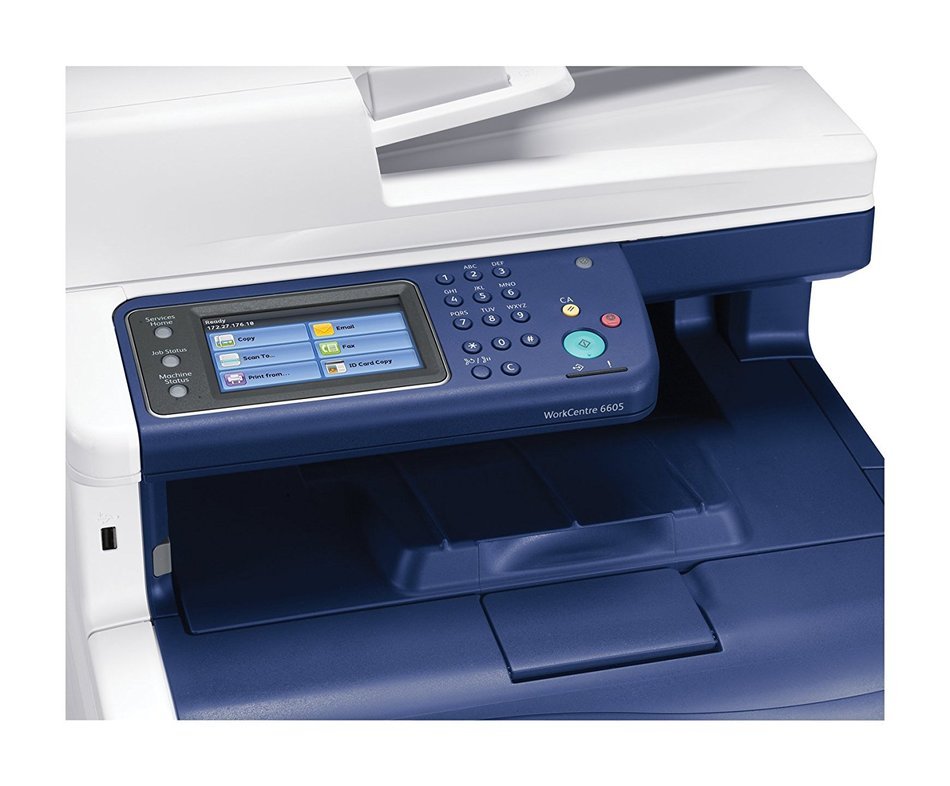 Xerox 6605/N Color Laser Multifunction - Print, Copy, Scan, Fax, Email N5