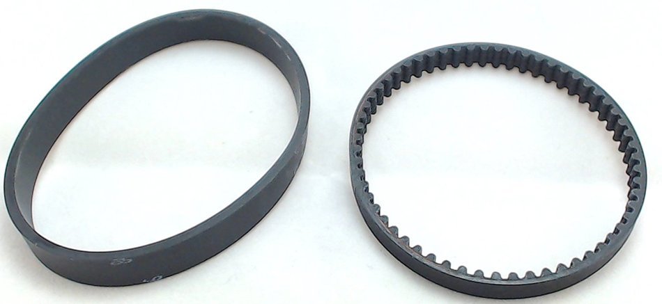 Bissell 9585 Deepclean Essential Cogged & Flat Belt Set Part # 1601542, 1601543
