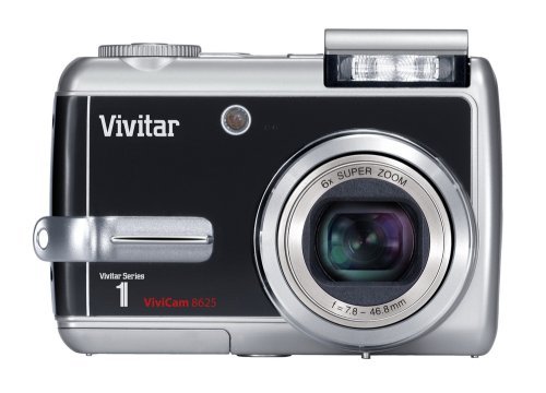 Vivitar VIVICAM-8625 8.1 MegaPixel Camera with 6x Optical Zoom and 2.5" LCD