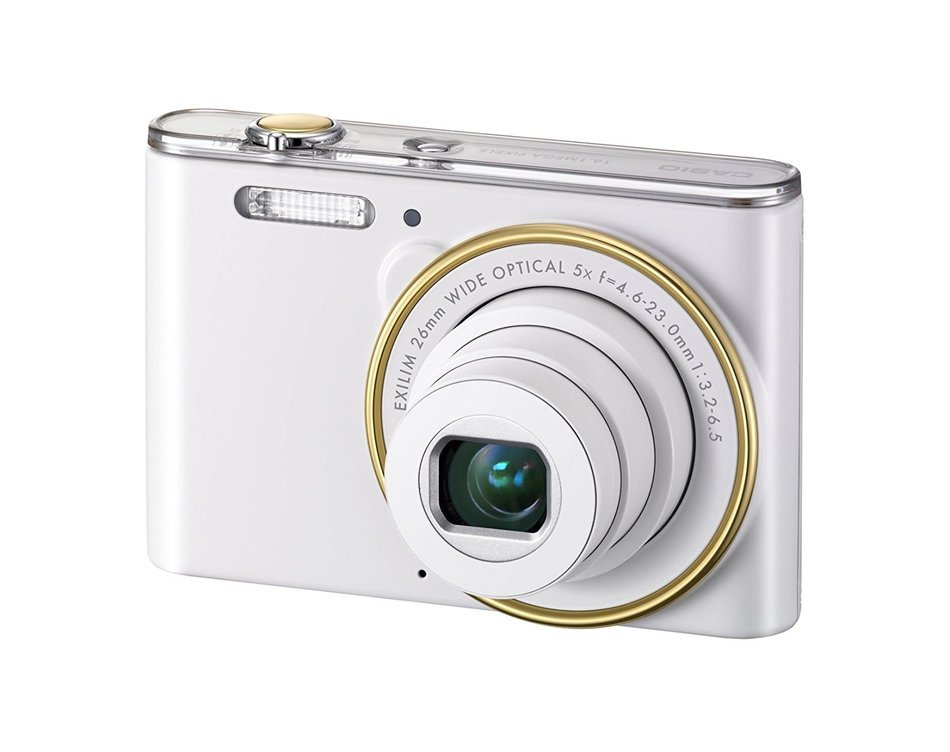 Casio Exilim Ex-je10we Digital Camera White Exilim Ex-je10 N2