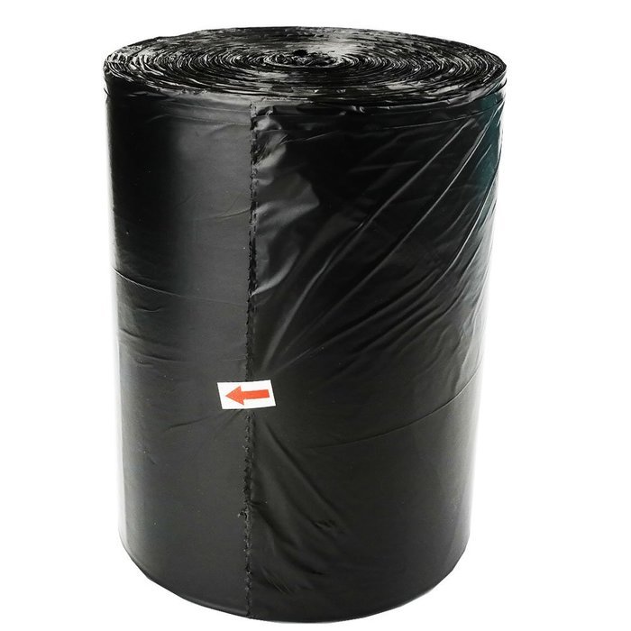Nicesh 8 Gallon Kitchen Trash Can Liners,130 Counts, Black N2