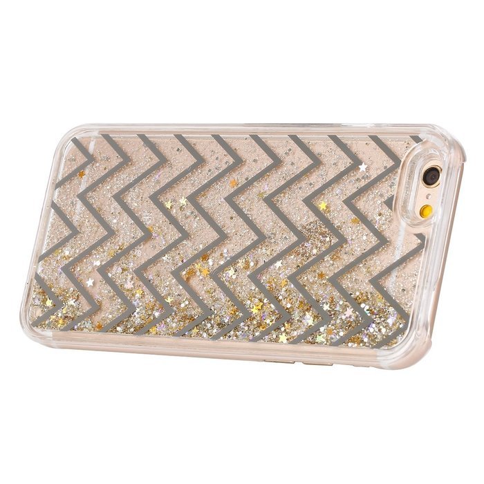 iPhone 6 Case, iPhone 6S Case,PHEZEN Christmas Tree Santa Claus Design Cool Quicksand Moving Stars Bling Glitter... N23