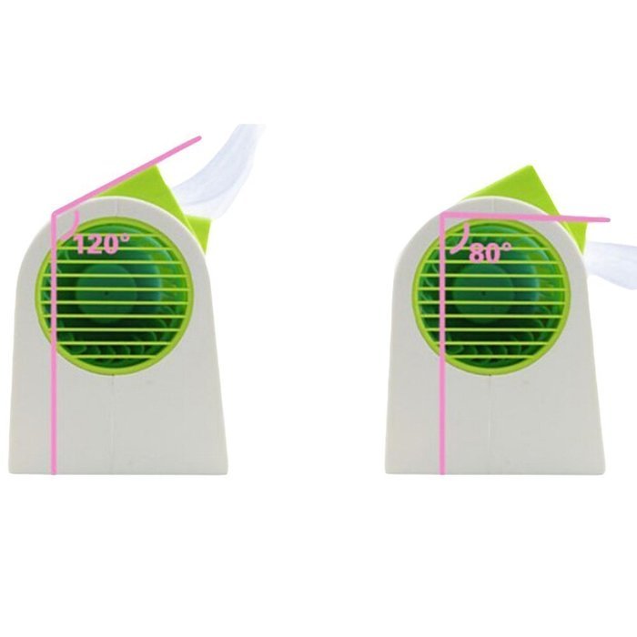 2015 New Double Layer USB Mini Air Conditioning Blade-less Fan Portable Mini-air Conditioner Perfect for Outdoor...