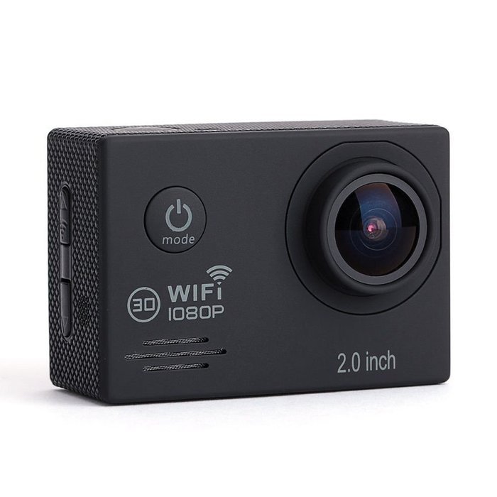 SHZONS 2.0-Inch LCD WiFi Full HD 1080P 12MP Action Camera Sports DV 30M Waterproof Camera,170 Degree Wide Angle... N25