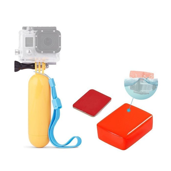 TEKCAM Accessories kits for Gopro Hero/Lightdow/DBOPOWER/WiMiUS Waterproof Action Camera Water Swimming N4