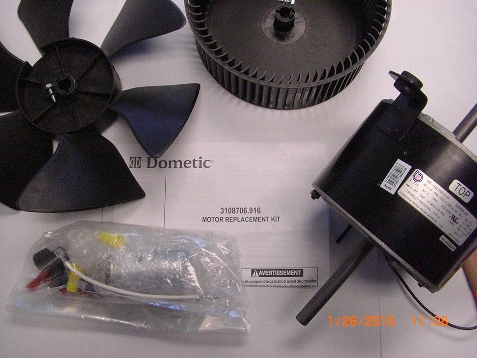 Dometic 3108706.916 Motor Brisk Air Kit