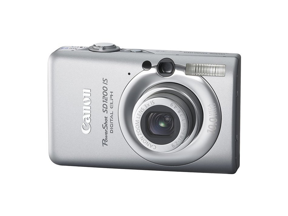 Canon PowerShot SD1200IS 10 MP Digital Camera with 3x Optical Image Stabilized Zoom and 2.5-inch LCD (Green) N12