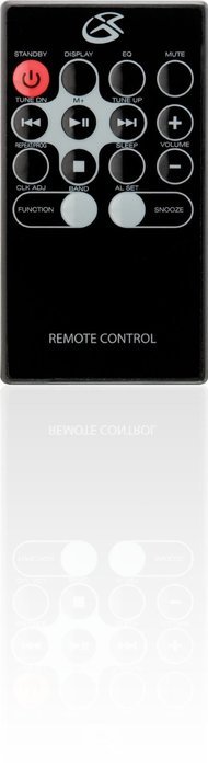 GPX HM3817DTBK Micro System with Remote and AM/FM Radio