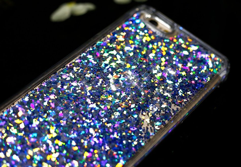 iPhone 6S Plus Case,iPhone 6 Plus Case,ikasus iPhone 6S/6 Plus [Liquid Glitter] Case,Flowing Liquid Quicksand... N8