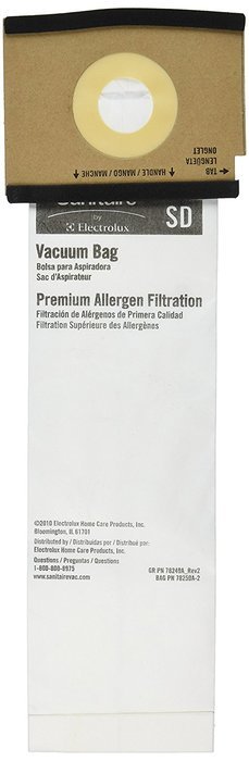 Eureka Style Sd Premium Allergen Paper Bag (Pack of 5)