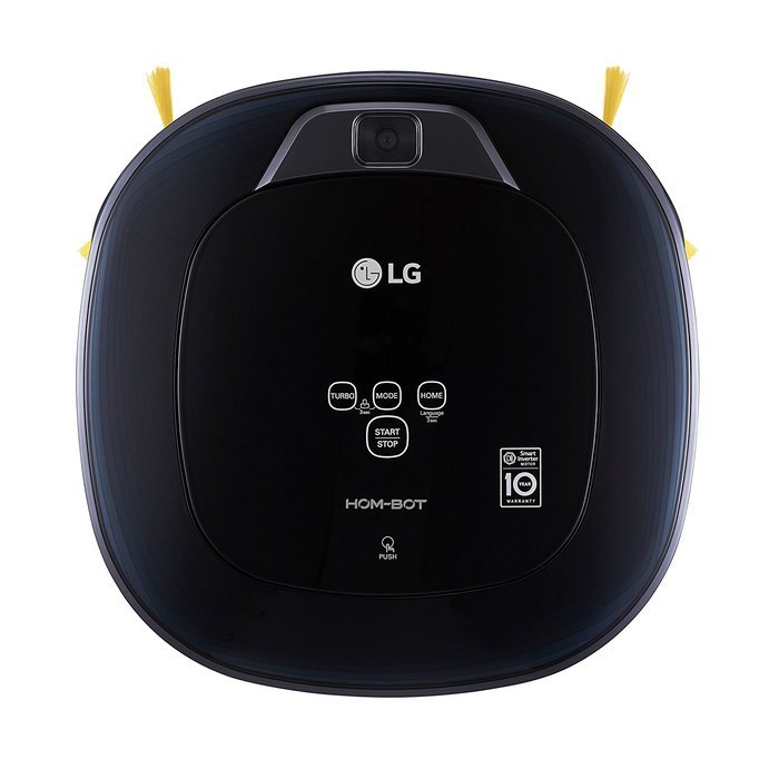 LG Hom-Bot Square Robotic Vacuum with Mop quietly cleans every corner of your home (VR65704LVM) N2