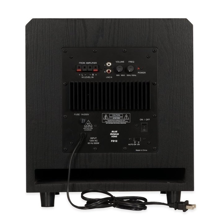 Blue Octave Home FS12 Subwoofer (Black) N5