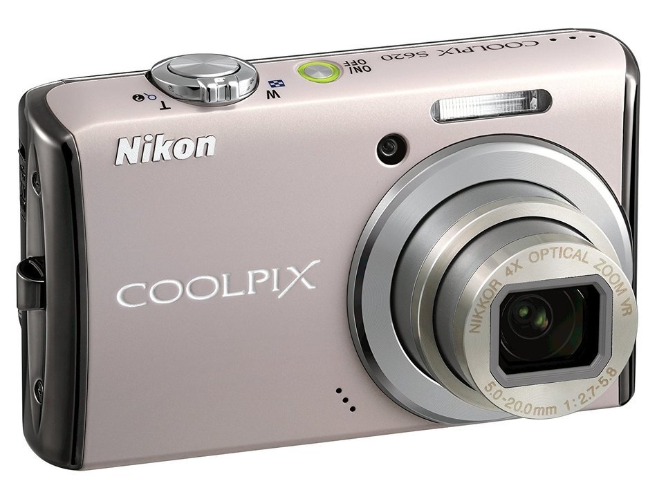 Nikon Coolpix S620 12.2MP Digital Camera with 4x Optical Vibration Reduction (VR) Zoom and 2.7 inch LCD (Rich... N9