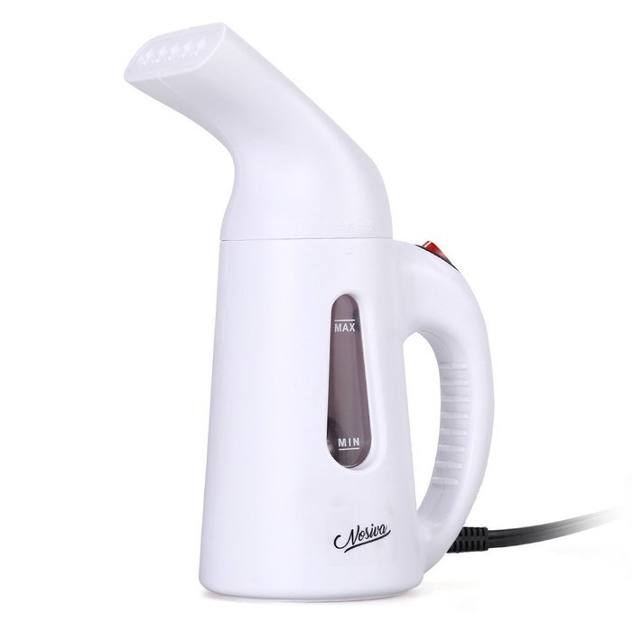 NOSIVA Portable Handheld Fabric Steamer (138 ml), White