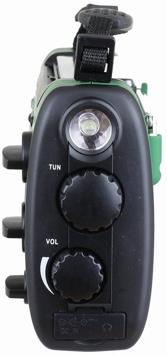 Kaito Voyager Solo KA450 Solar/Dynamo AM/FM//SW & NOAA Weather Emergency Radio with Alert & Cell Phone Charger... N5