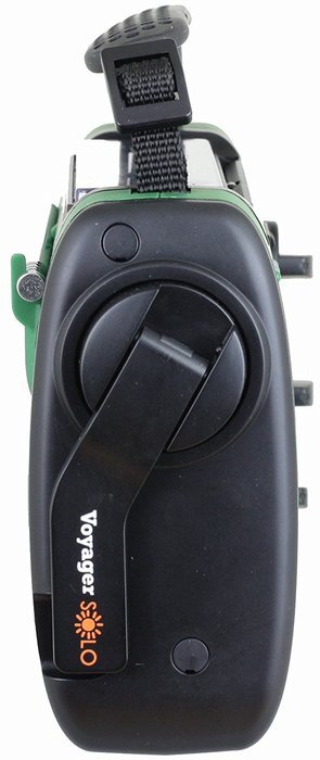 Kaito Voyager Solo KA450 Solar/Dynamo AM/FM//SW & NOAA Weather Emergency Radio with Alert & Cell Phone Charger... N6