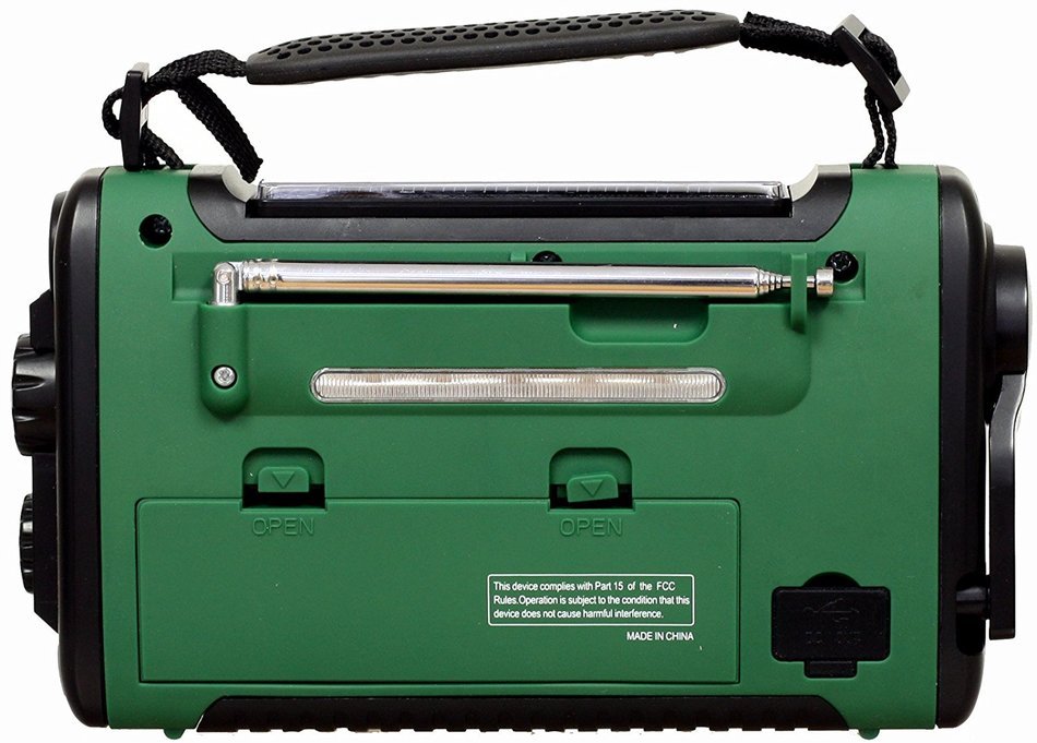 Kaito Voyager Solo KA450 Solar/Dynamo AM/FM//SW & NOAA Weather Emergency Radio with Alert & Cell Phone Charger... N7
