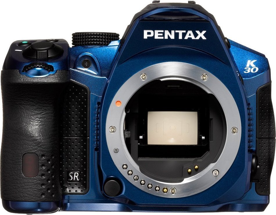 Pentax K-30 Weather-Sealed 16 MP CMOS Digital SLR with 18-55mm Lens (Black) N7