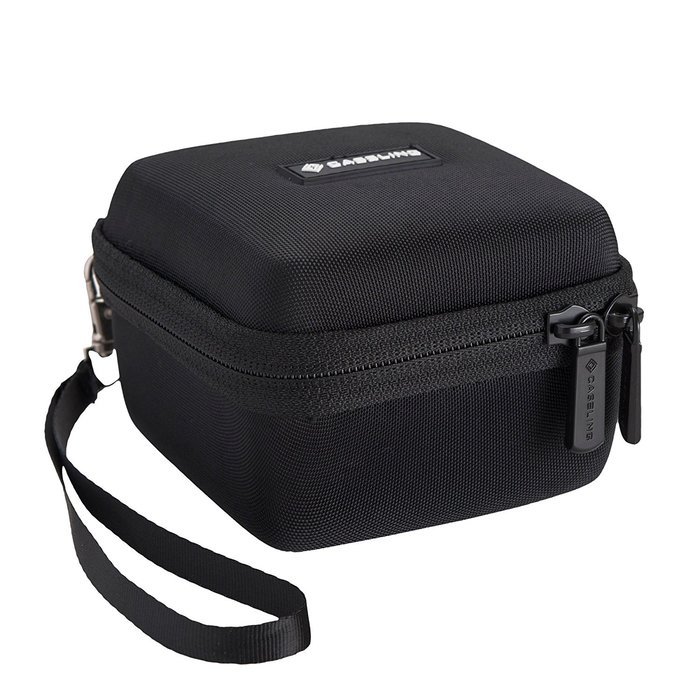 Caseling Hard Case for Omaker M4 Wireless Portable Bluetooth Speakers. &ndash; Mesh Pocket for the Cables.