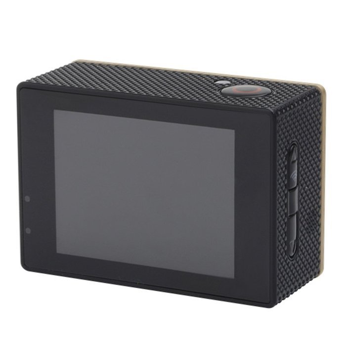 Choice Goods 2.0inch 12MP Wifi 170 Degree Wide Angle FULL HD 1080P Waterproof Sport Action Camera - Gold N8
