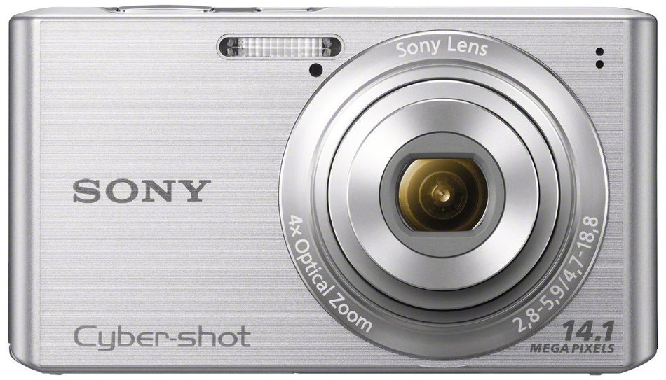 Sony Cyber-shot DSC-W610 14.1 MP Digital Camera with 4x Optical Zoom and 2.7-Inch LCD (Black) (2012 Model) N15