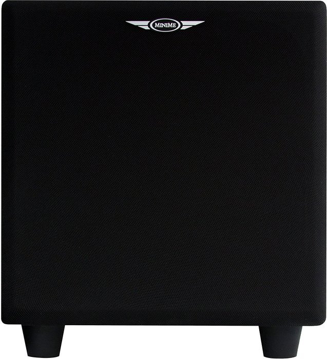 Earthquake Sound MiniMe P8_V2 Passive Tuned Powered Mini Subwoofer (Piano Black) N13