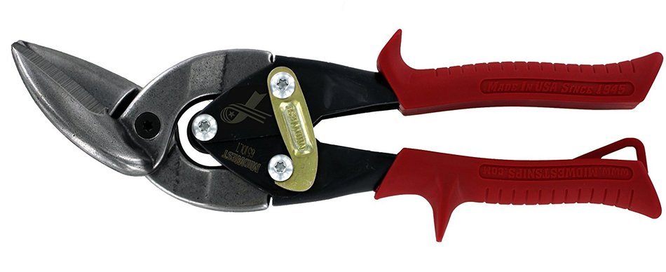 Midwest Tool and Cutlery MWT-6510R Midwest Snips Forged Blade Offset Right Cut Aviation Snips